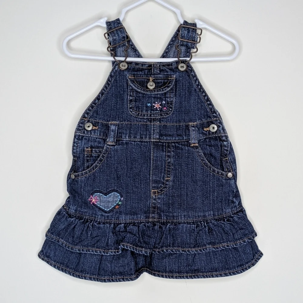 Oshkosh Denim Heart Jumper 12m